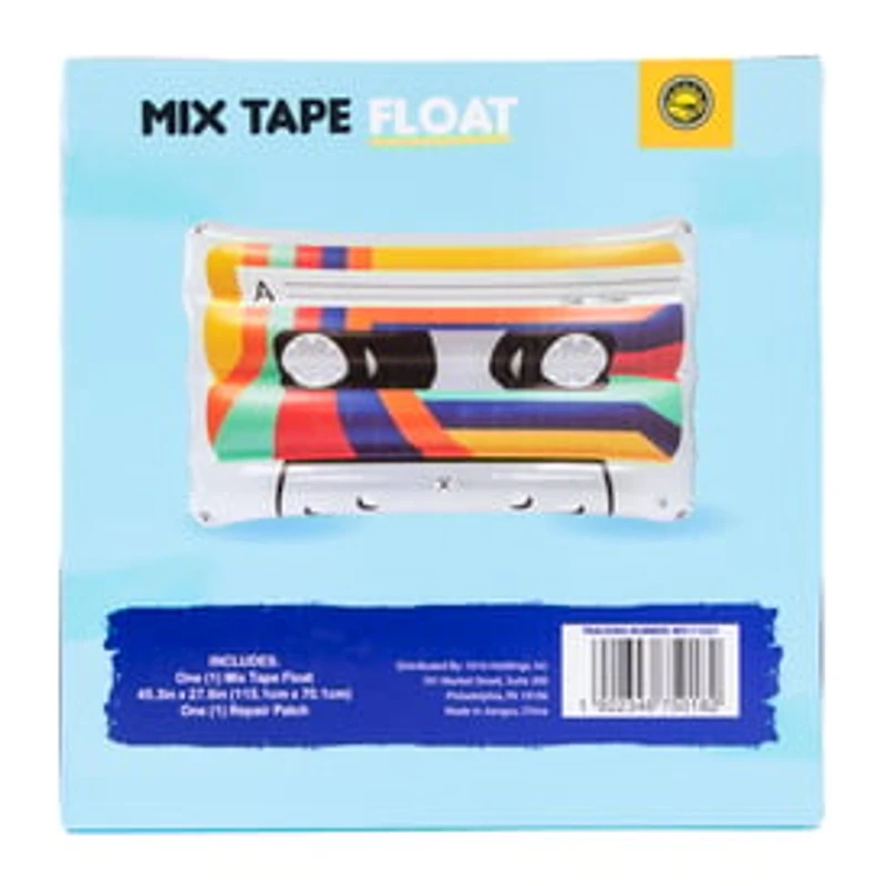 Mix Tape inflatable Pool Float 45.3in
