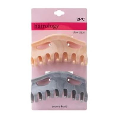 Marbleized Hair Claw Clips 2-Pack