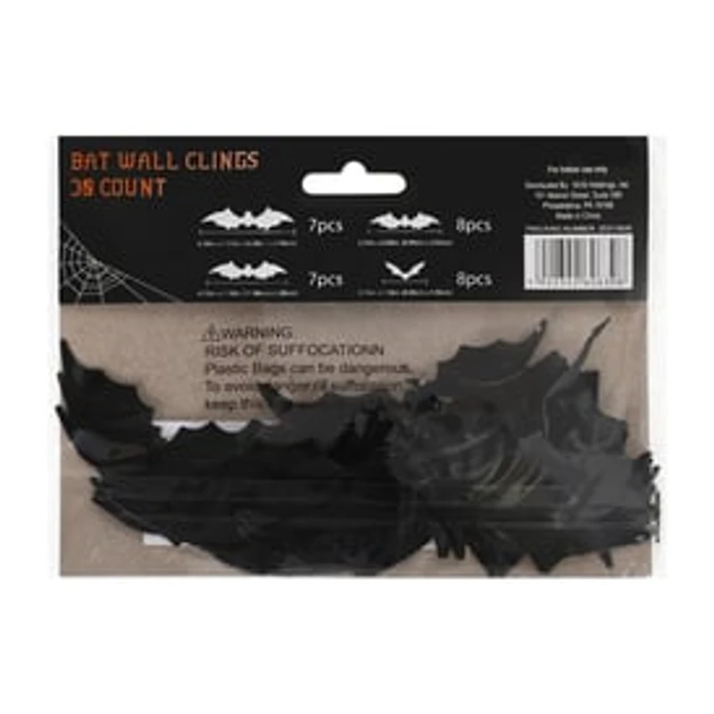 Halloween Wall Clings 30-Pack