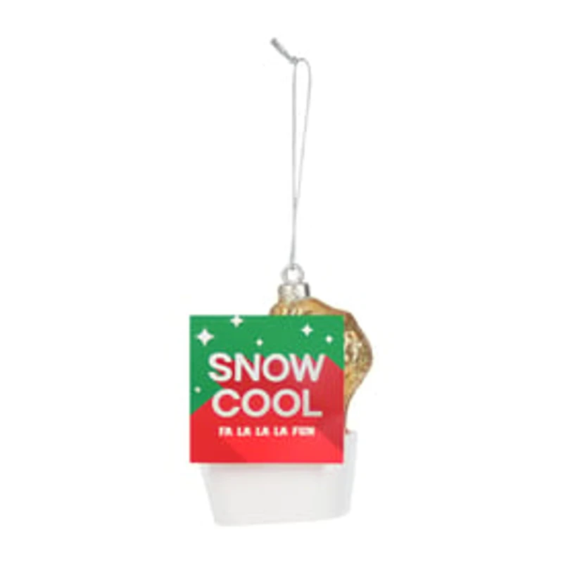 Christmas Chicken Nugget Tree Ornament