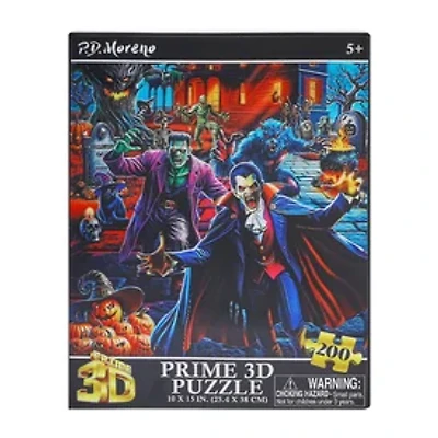P.D. Moreno Monsters Prime 3D Puzzle 200-Pieces