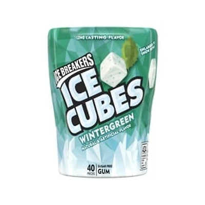 Ice Breakersâ® Ice Cubes Sugar-Free Gum 40-Piece, Wintergreen