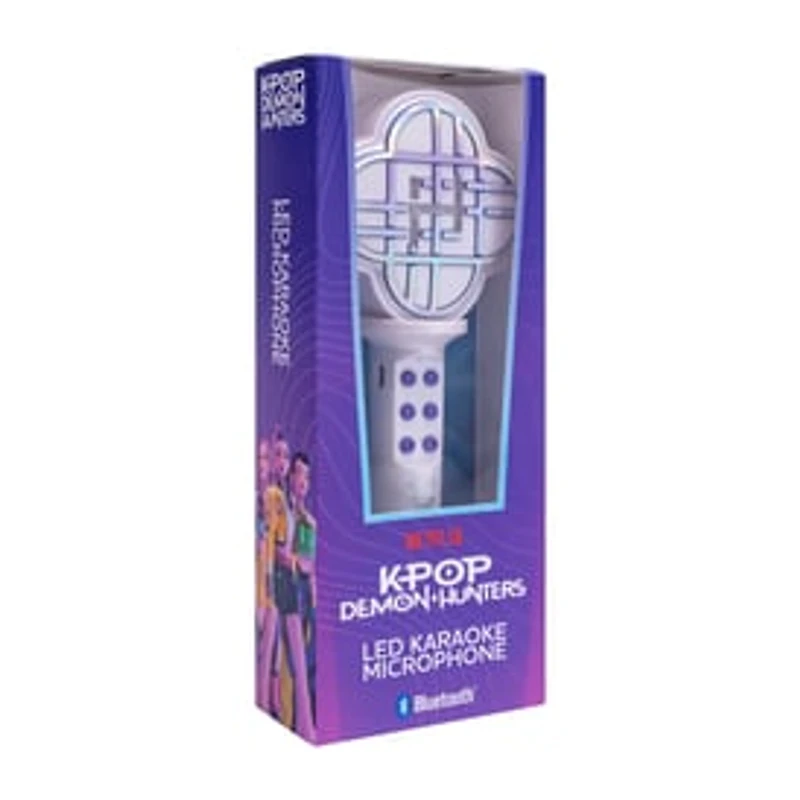 KPop Demon Hunters LED Karaoke Microphone