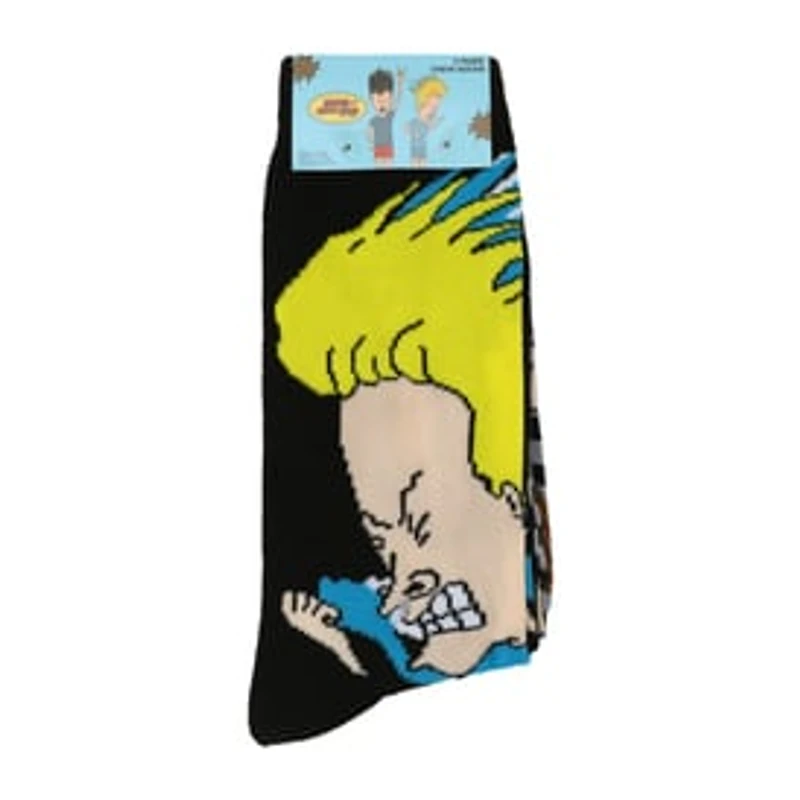 Young Mens Licensed Crew Socks 2-Pairs