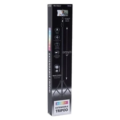 4ft Extendable Tripod With Smartphone Mount & Remote