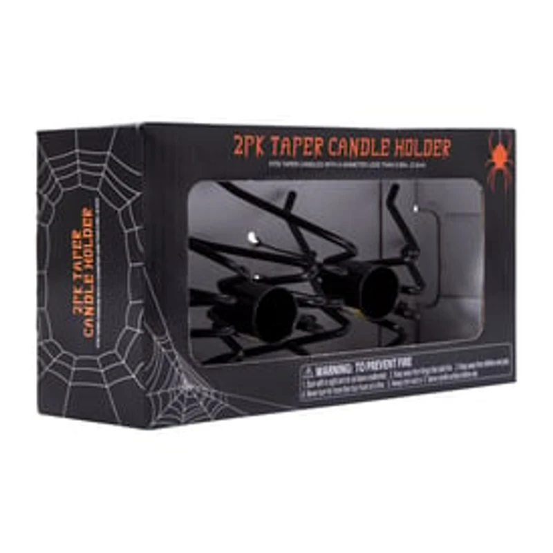 Halloween Taper Candle Holder 2-Pack
