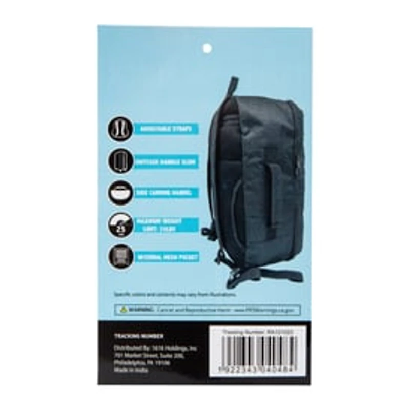 Travel Backpack 12.5in x 18in
