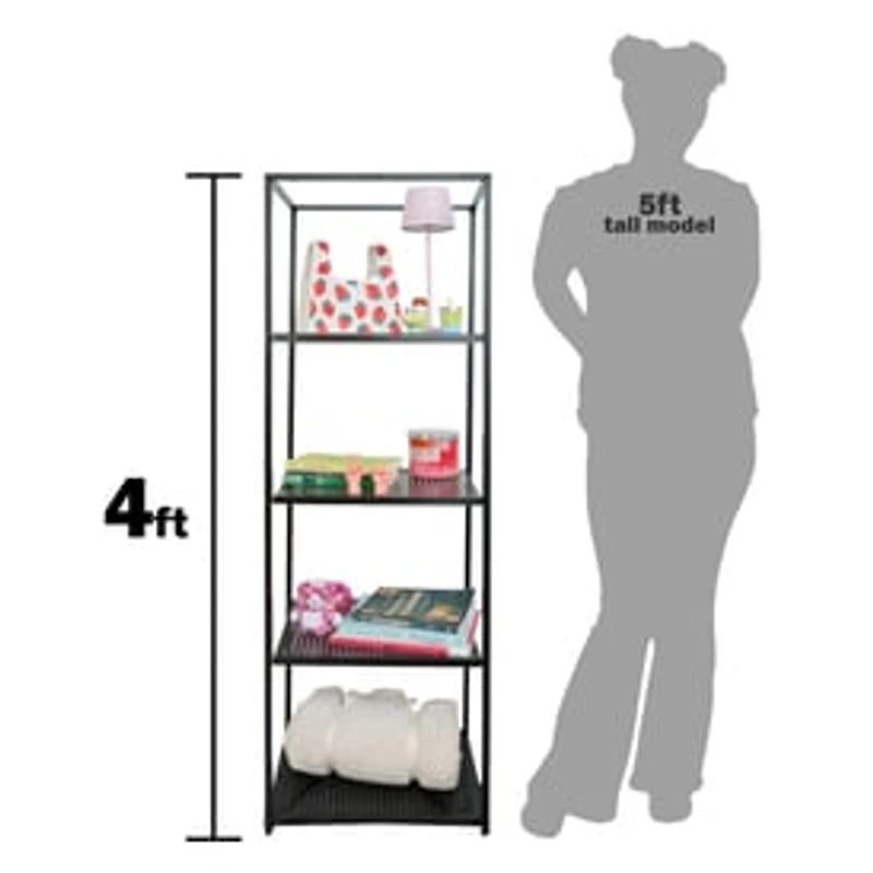 4-Tier Floor Shelf