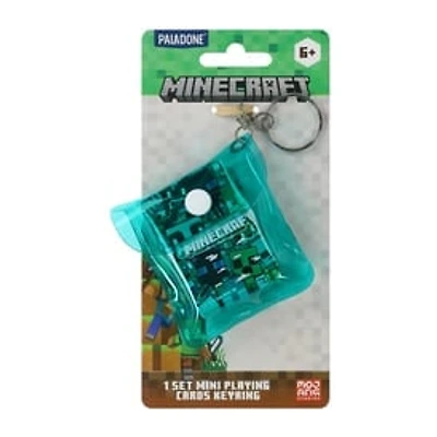 Minecraft Mini Playing Cards Keyring Set