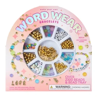 DIY Word Wear Bracelets Jewelry Kit