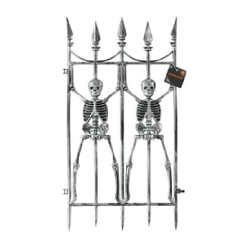 Halloween Skeleton Fence