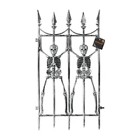 Halloween Skeleton Fence