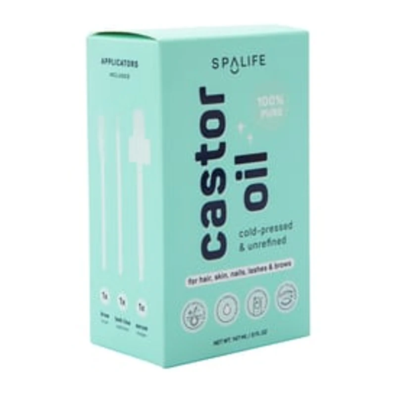 Cold-Pressed & Unrefined Castor Oil 5oz