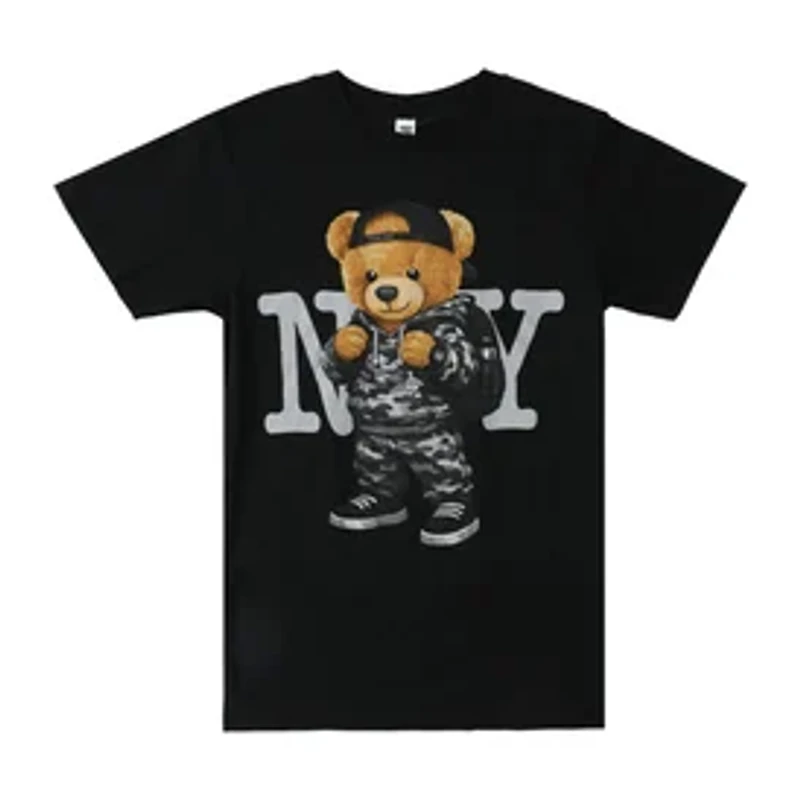 NY Camo Bear Graphic Tee