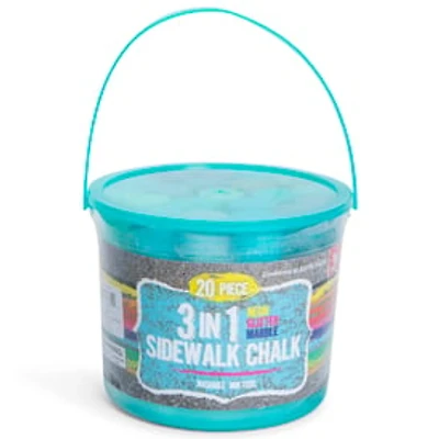Fun Pack Chalk 20-Piece Bucket