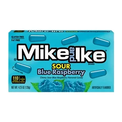 Mike And Ike® Sour Blue Raspberry Flavored Candy 4.2oz