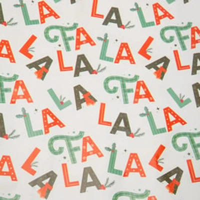 Traditional Holiday Wrapping Paper 35 Sq.ft