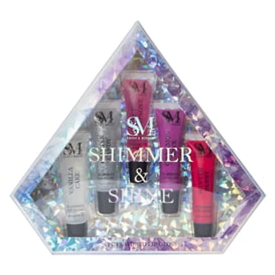 Smoke & Mirrors Shimmer & Shine Flavored Lip Gloss Set 5-Piece