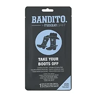 Bandito. By Masque B.A.R Take Your Boots Off Foot Mask 1-Pair