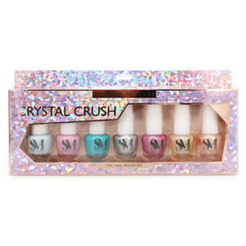 7-Piece Crystal Crush Nail Polish Set