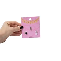 Novelty Removable Jewelry Charms 3-Count