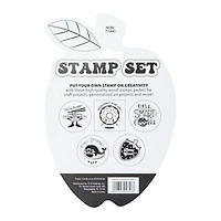 Wood Stamp Set 7-Piece