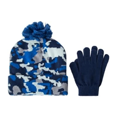 Kids Critter Beanie And Glove Set