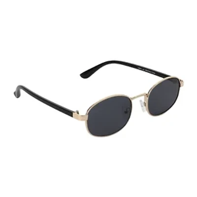 Young Mens Round Metal Sunglasses