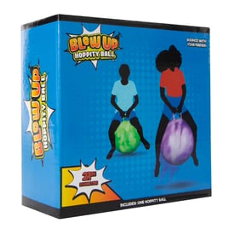 Hoppity Ball inflatable Bouncer Toy With Handle 21in