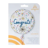 INFLATED Congrats! Standard Decorative Balloon