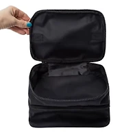 Jelly Cosmetic Dual Compartment Bag