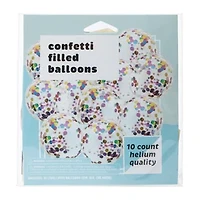 Confetti Filled Balloons 10-Count