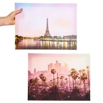 City Wall Art Canvas 12in x 16in