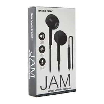 Jam Earbuds With in-Line Microphone
