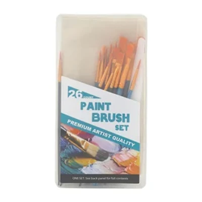 Paint Brush Set 26-Pack