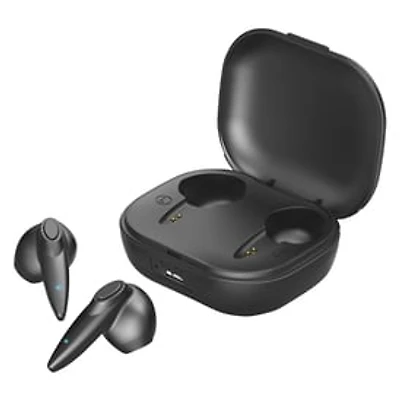 Ergonomic Bluetooth® Earbuds With Microphone & Charging Case
