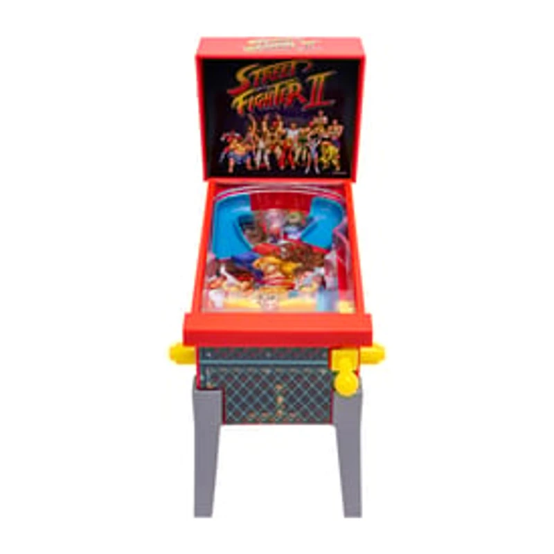 Arcade Mania™ Street Fighter II Pinball Collectible Desktop Arcade