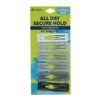Rectangle Snap Clips 6-Count