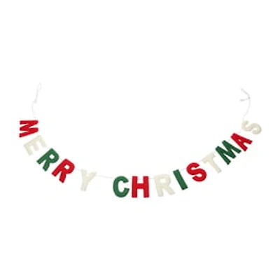 Merry Christmas Garland