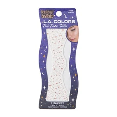 L.A. Colors® Beautifully Bewitched Star Foil Face Tattoo 2-Pack