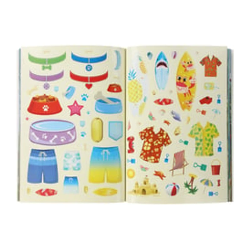 Go Wild! Super Silly Stickers Book