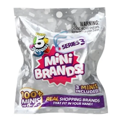 Zuru® 5 Surprise Mini Brands 3-Count Blind Bag
