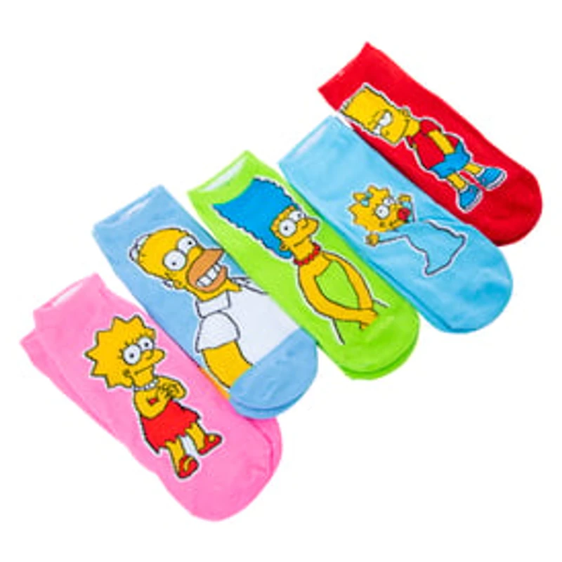 Ladies The Simpsons™ Low-Cut Socks 5-Pack