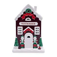 Christmas Ceramic Toymaker House Décor