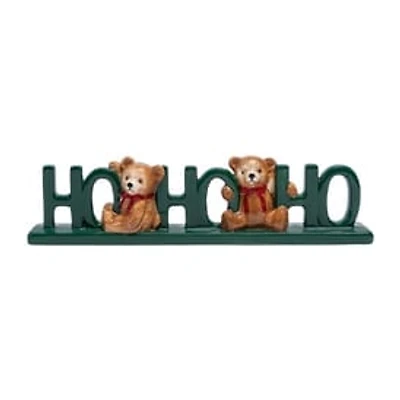 Christmas Ceramic HoHoHo Tabletop Sign