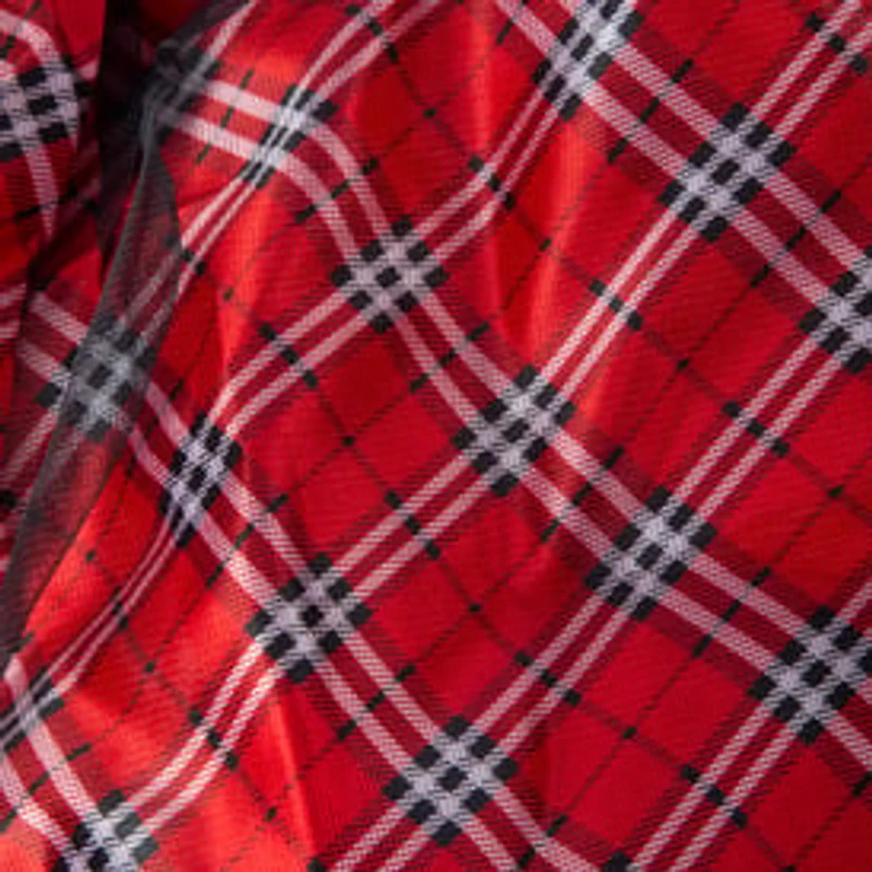 Halloween Red Plaid Tutu Skirt
