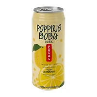 Pocas Popping Boba Yuzu Lemonade Drink 16.5oz