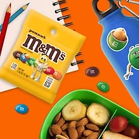 M&M'S Peanut Milk Chocolate Candy, 2.55 oz Bag