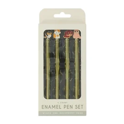 Enamel Pen Set 4-Pack