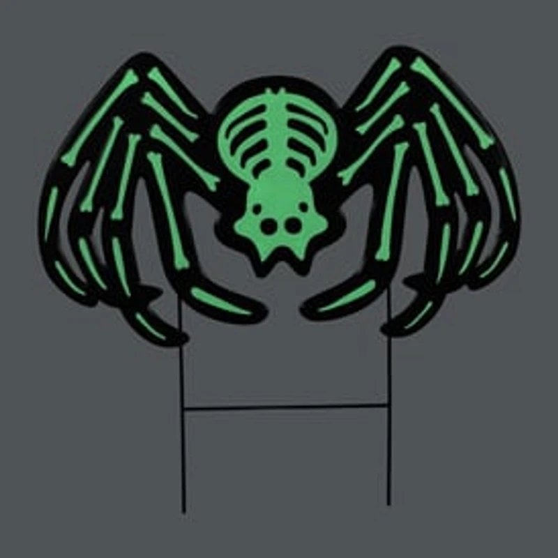 Halloween Spider Metal Stake